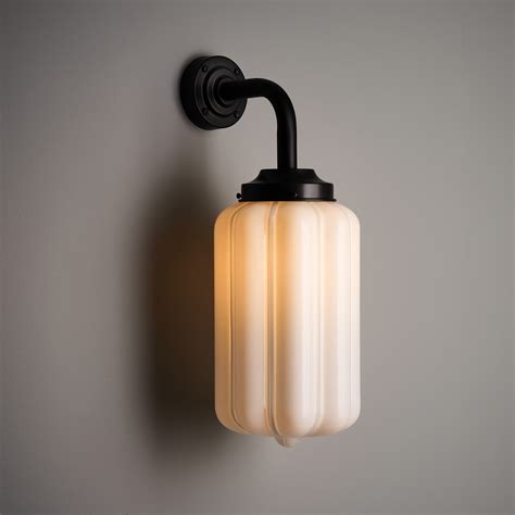 opaline wall light|Glass Opaline Wall Light